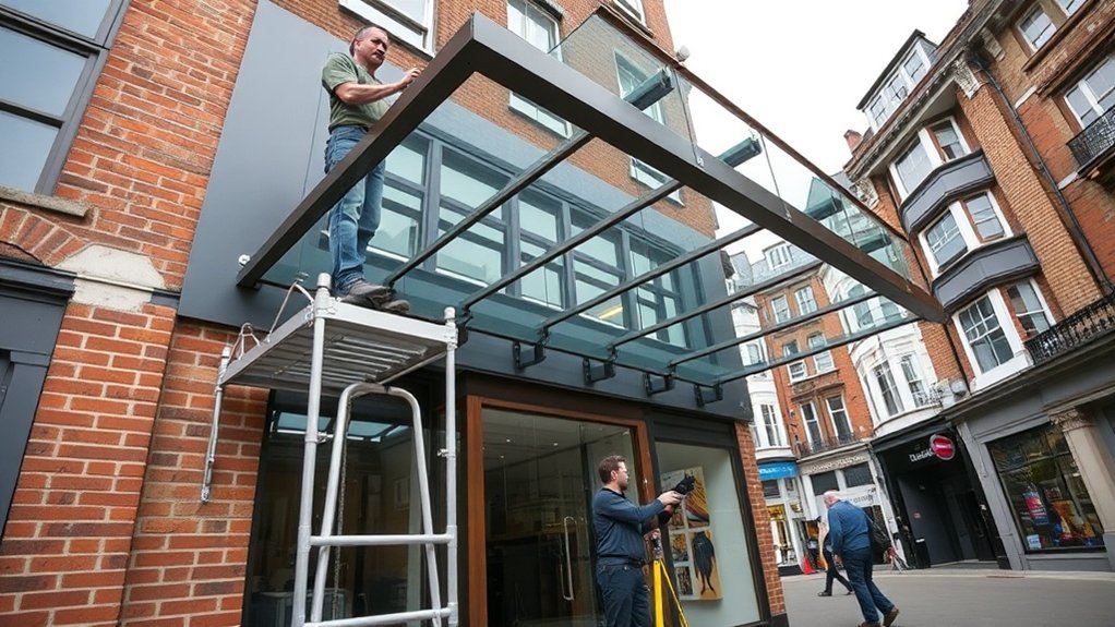 Shopfront Canopy Merton