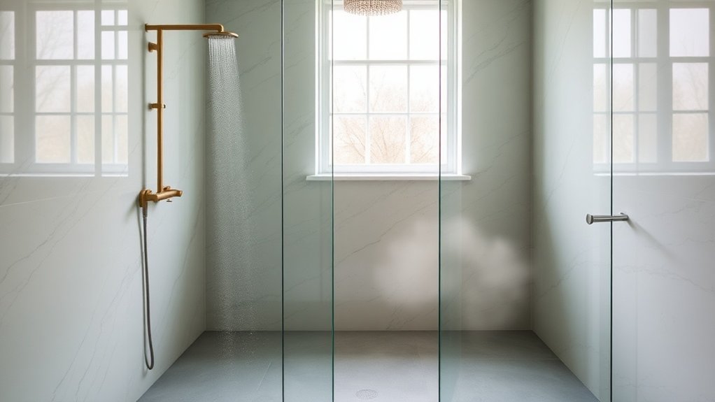 Wet Room Glass Panels Merton